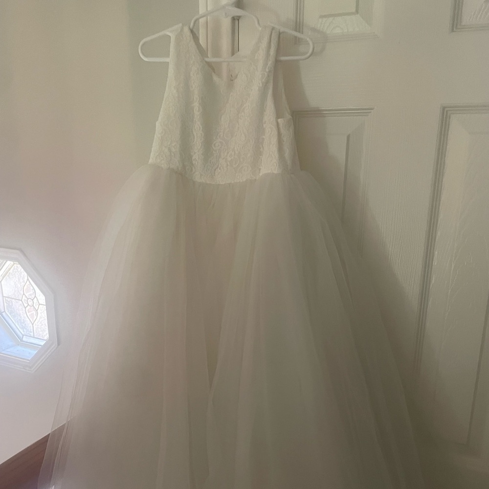 2 Flower Girl Dresses Size 5 and Size 6